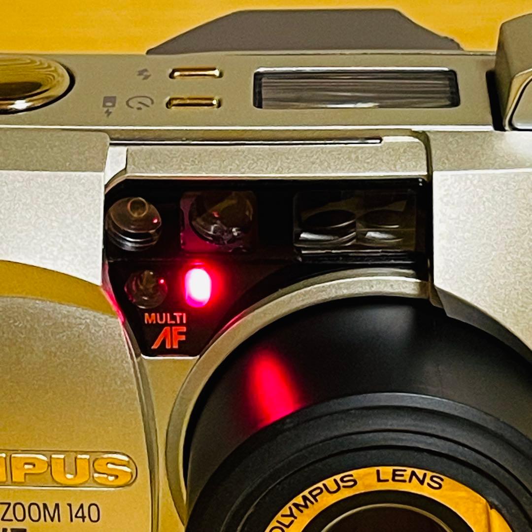 【美品・動作品】OLYMPUS μ ZOOM 140 VF フィルムカメラ