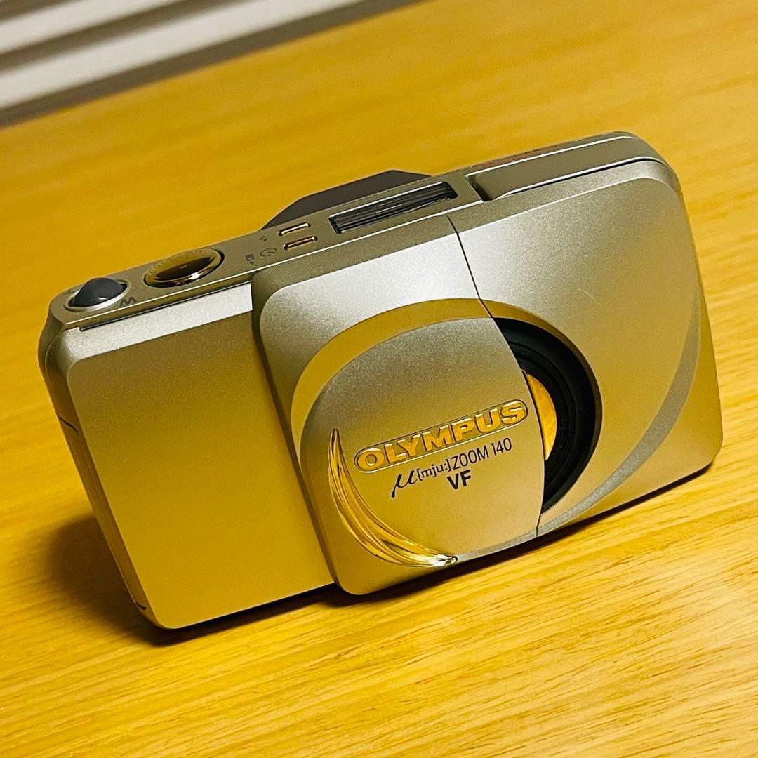 【美品・動作品】OLYMPUS μ ZOOM 140 VF フィルムカメラ