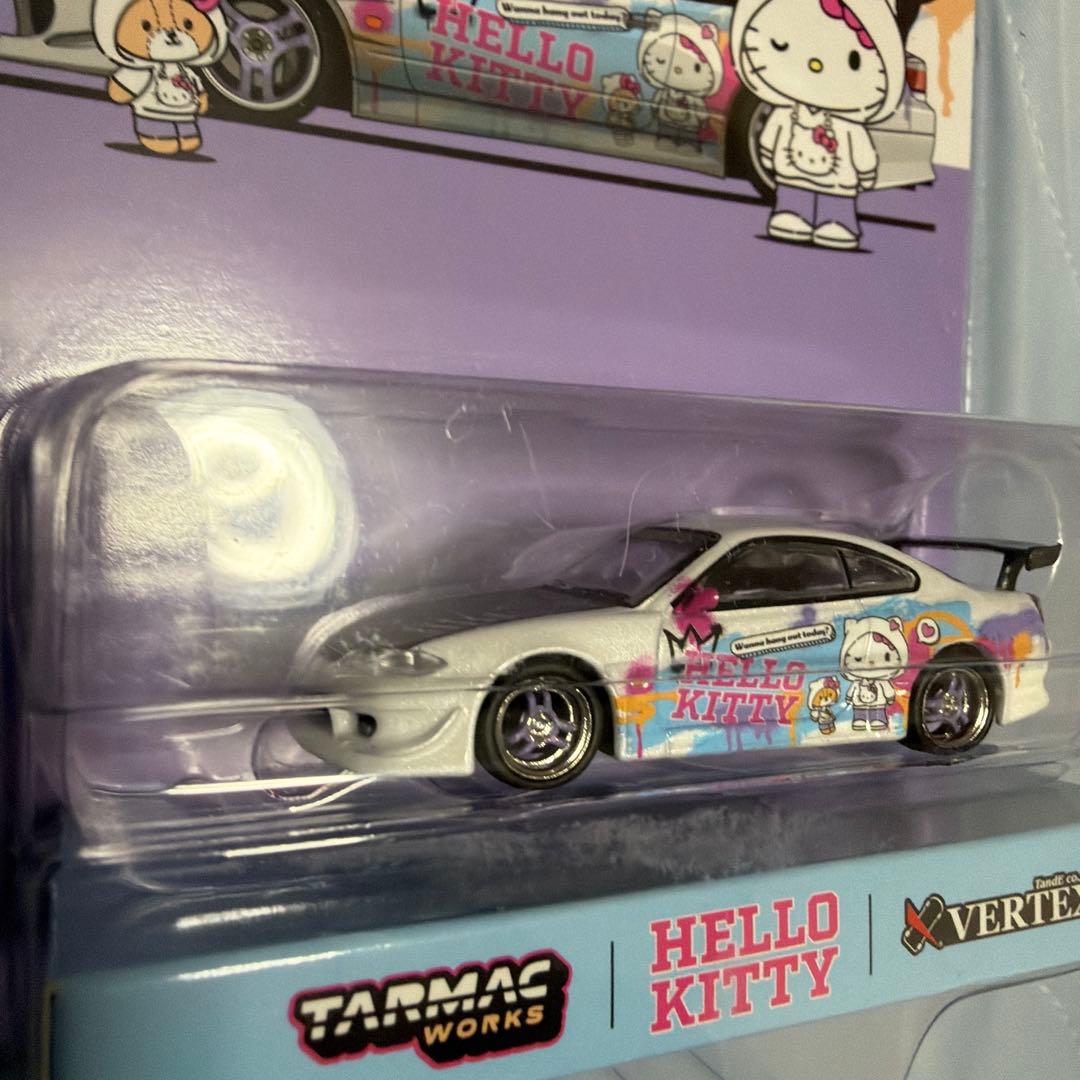 ターマックワークスハローキティ ベルテックス　シルビアS14&S152台セットα