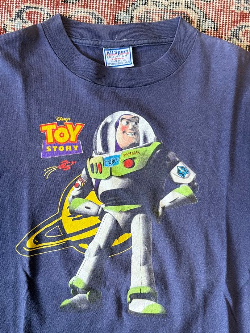 90s トイストーリー バスライトイヤー ヴィンテージtシャツ　ディズニー