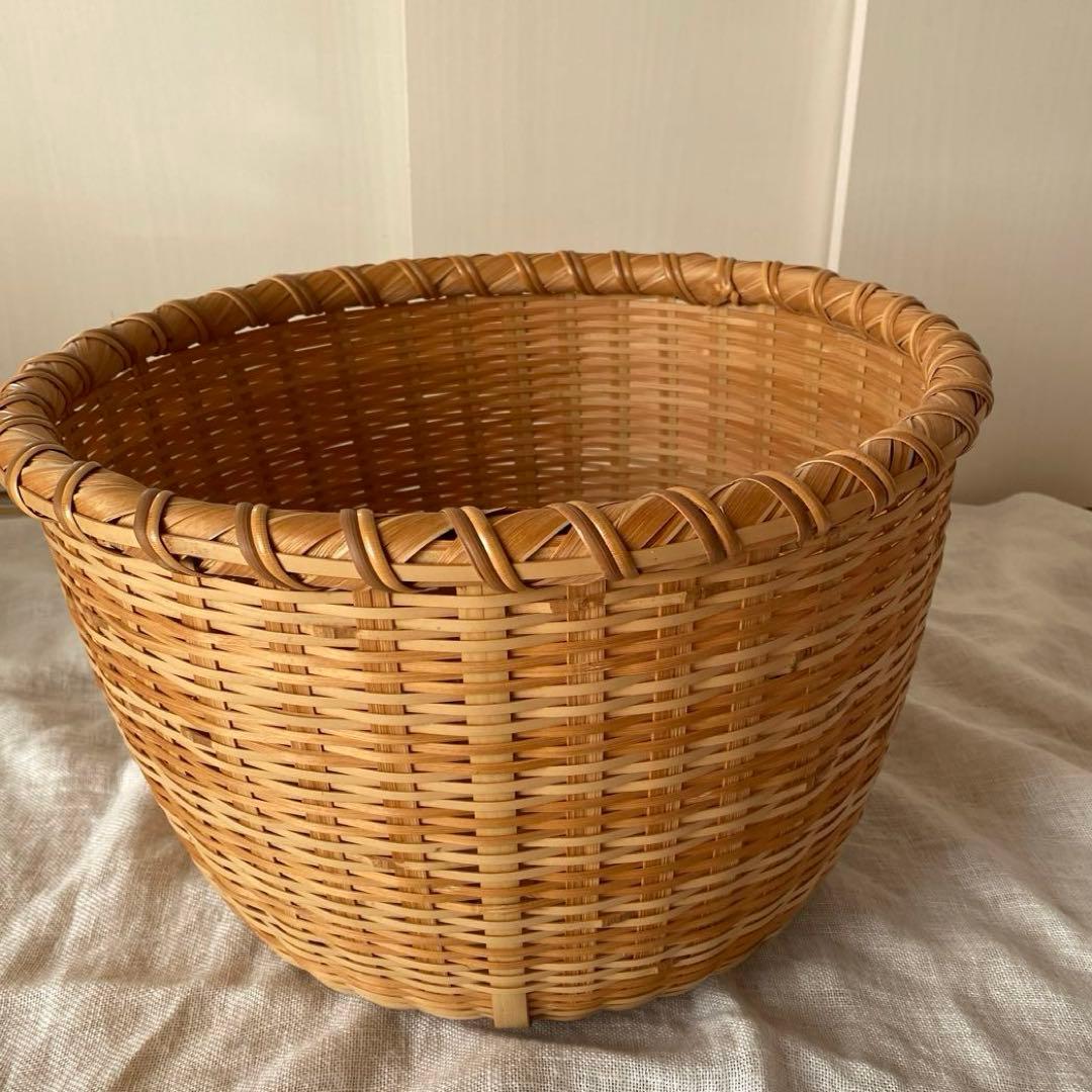 千葉県　真竹　米揚げざる　一升