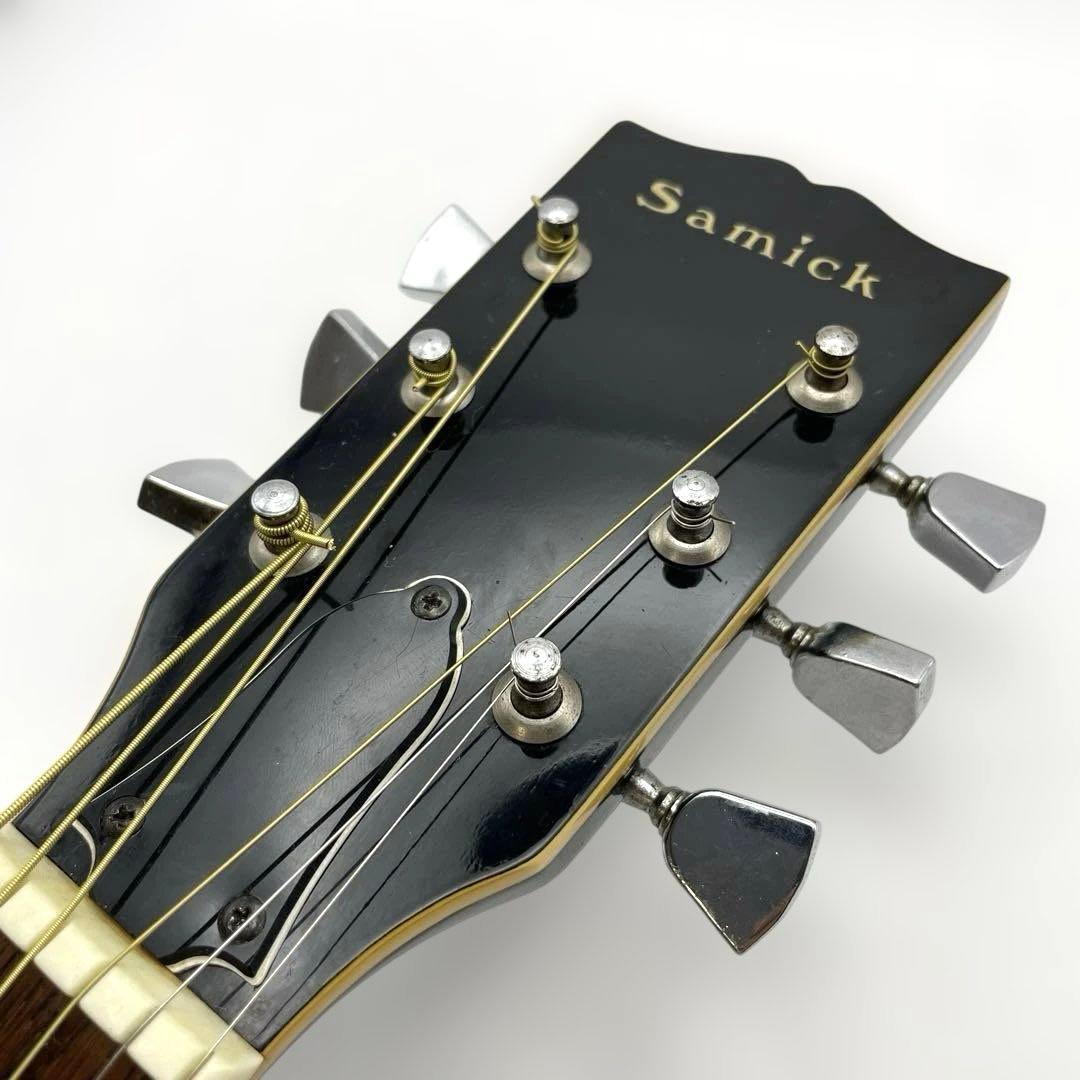 SAMICK ミニギター LPレスポールタイプ黒 ショートスケール サミック