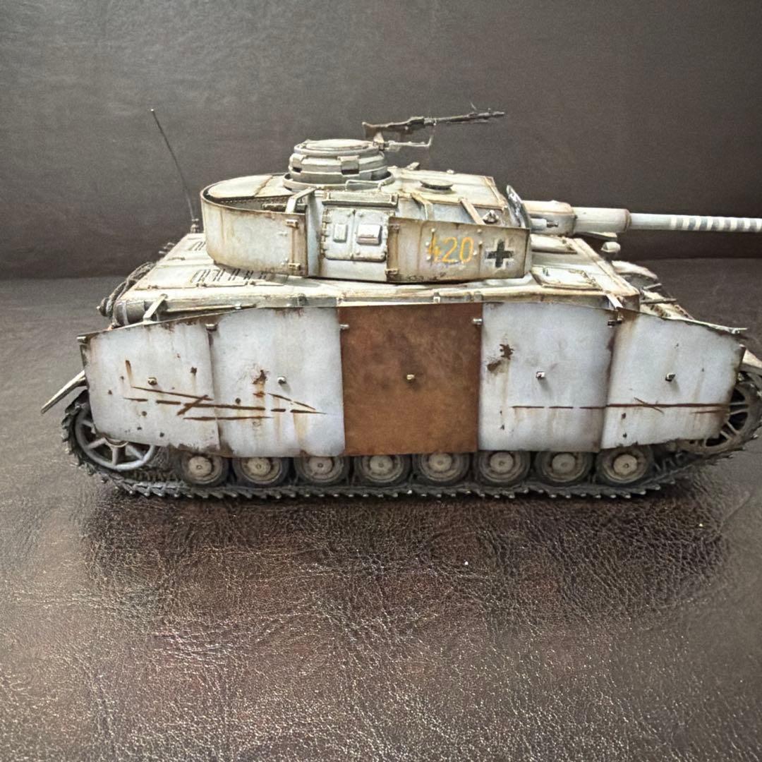 IV号戦車　完成品　インテリア