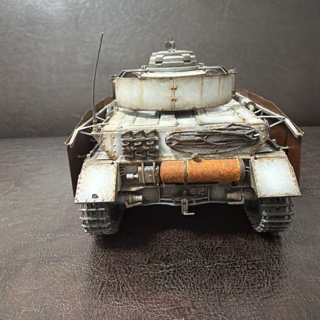 IV号戦車　完成品　インテリア