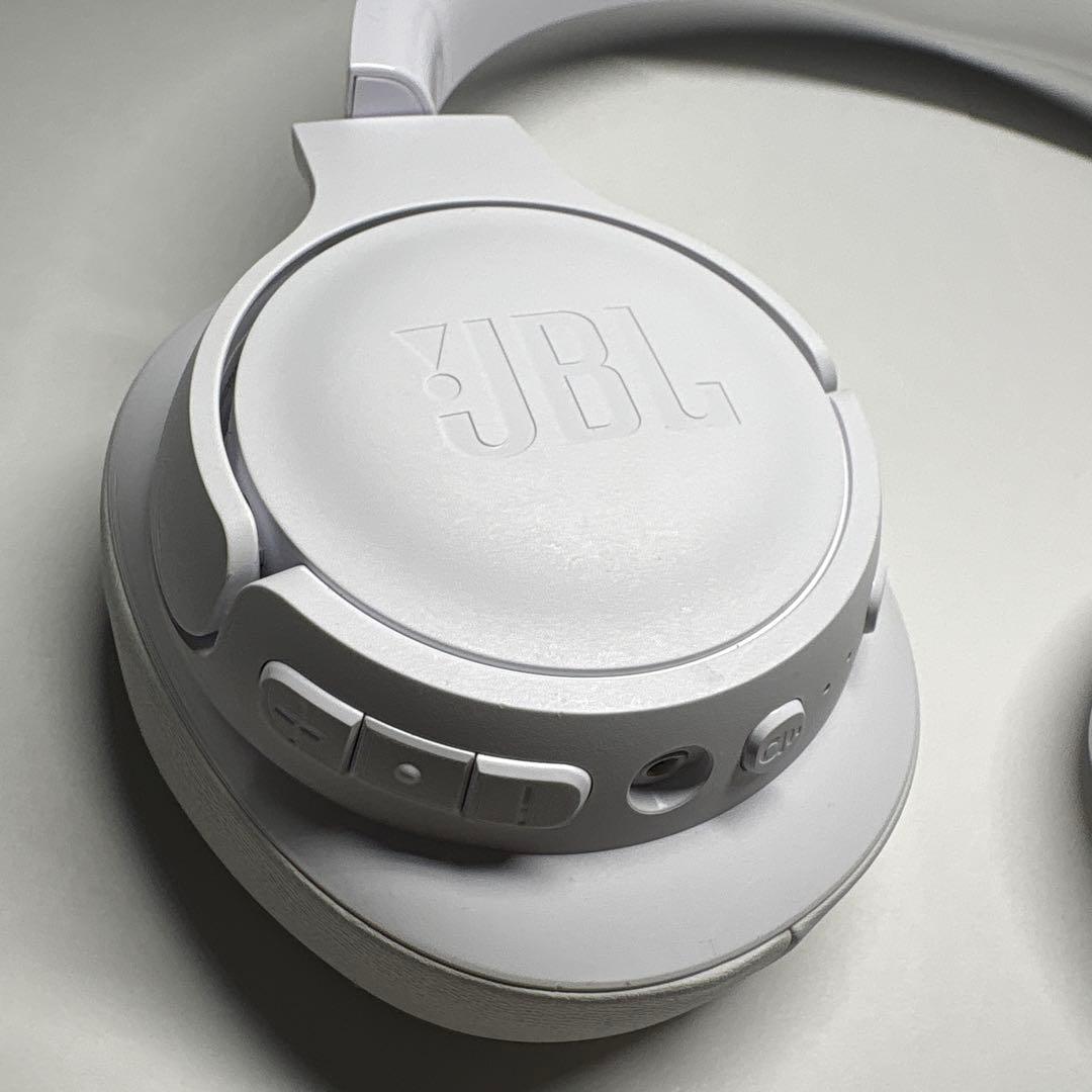 JBL TUNE 770 NC ワイヤレスヘッドホン ホワイト