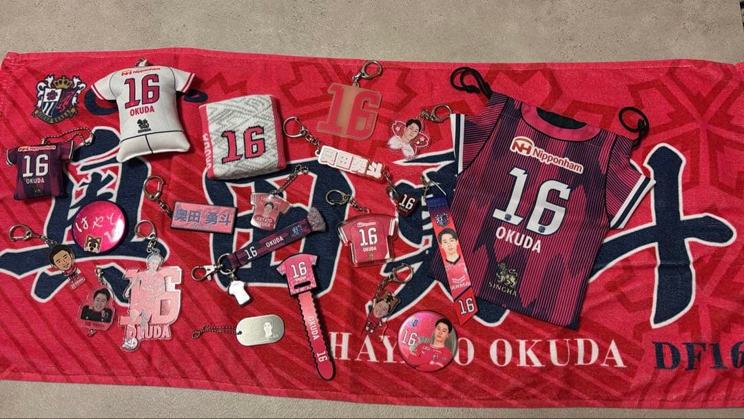 奥田勇斗グッズ セレッソ大阪