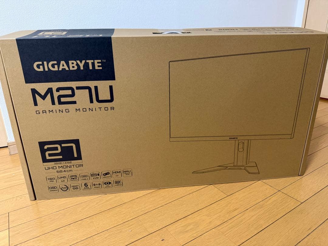 GIGABYTE M27U 4K HDR対応ゲーミングモニター