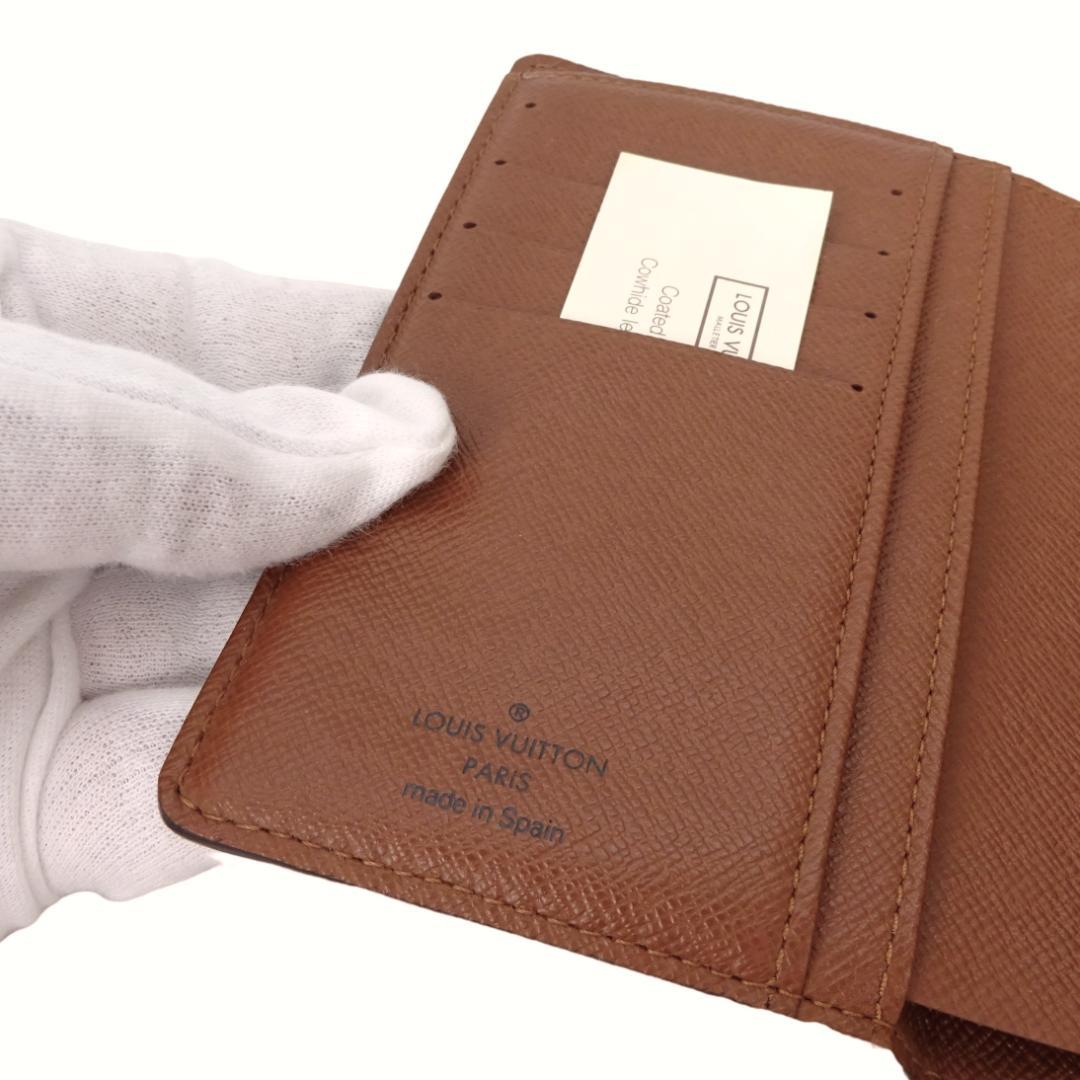 本物 美品 ■ルイヴィトン■モノグラム ポルトフォイユ・ヴィエノワ がま口財布