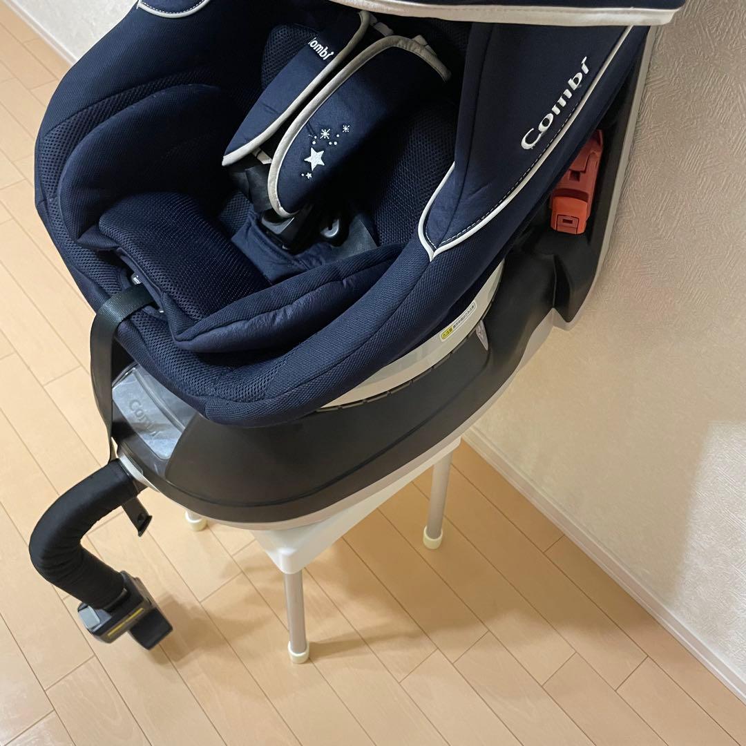 ままん。コンビ　クルムーブ シンプライト　ネイビー回転式　限定品