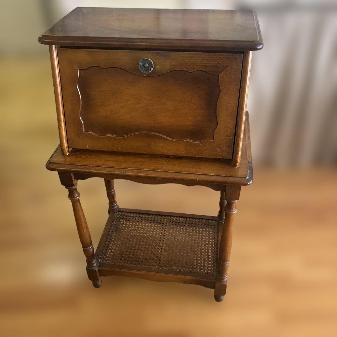 カリモク コロニアル ライティングビューロー デスク アンティーク