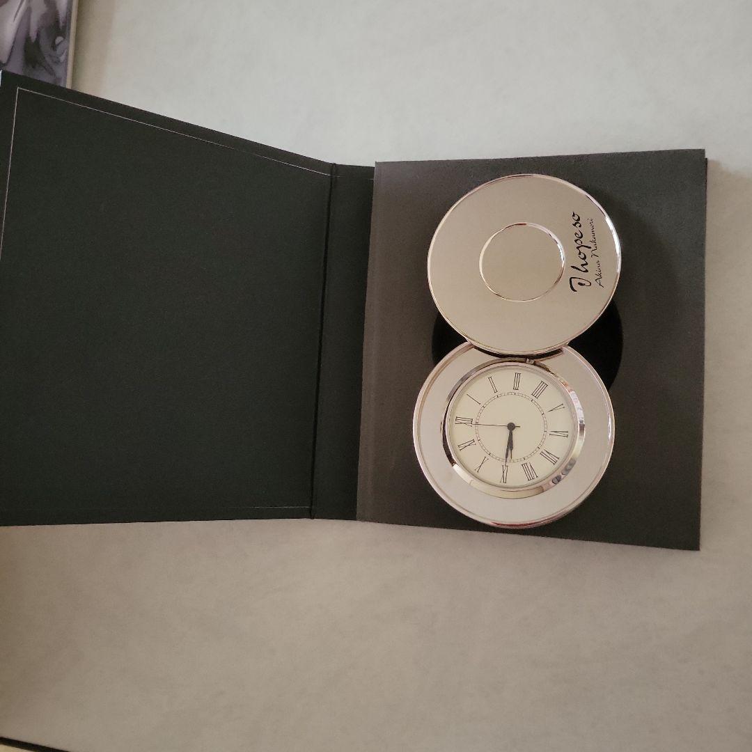 中森明菜　懸賞当選品　懐中時計