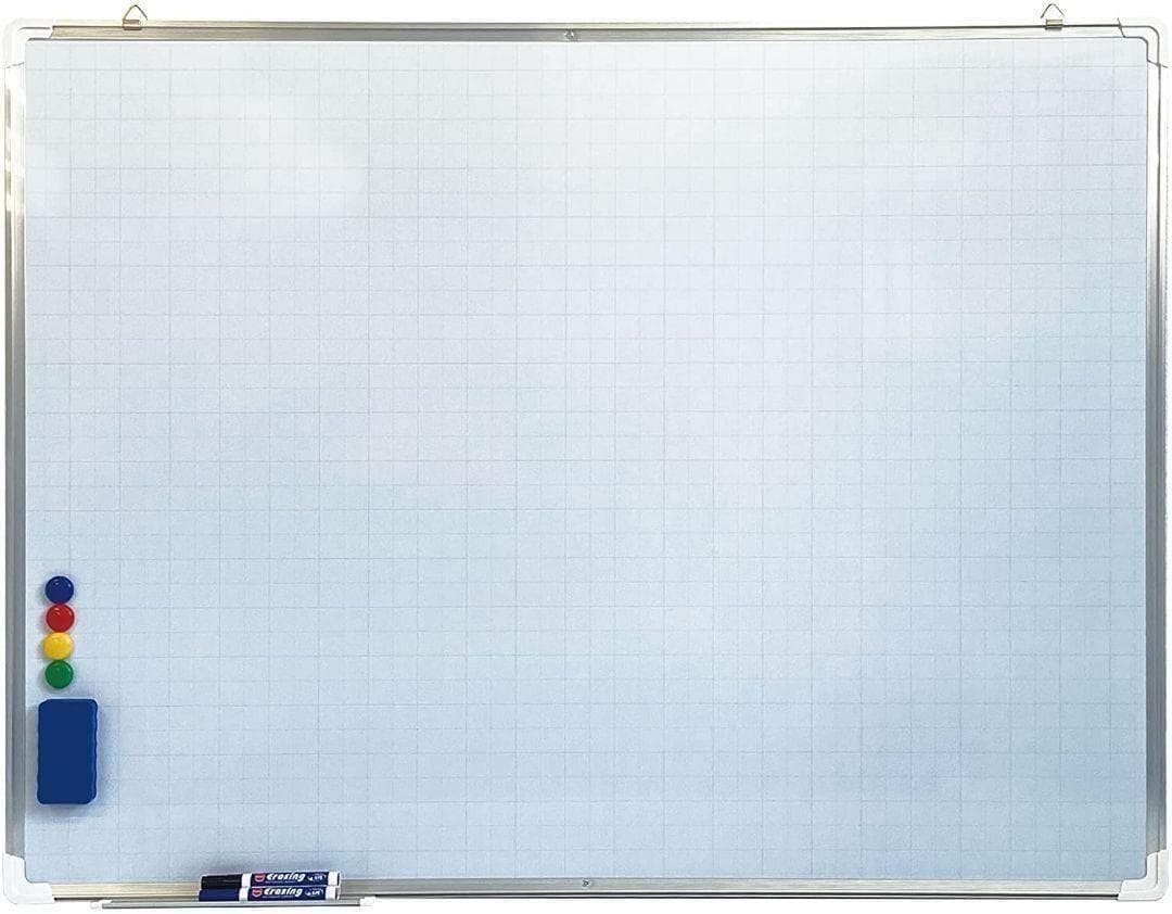 ホワイトボード 暗線入り1200mm×900mm 事務所 オフィス 1167