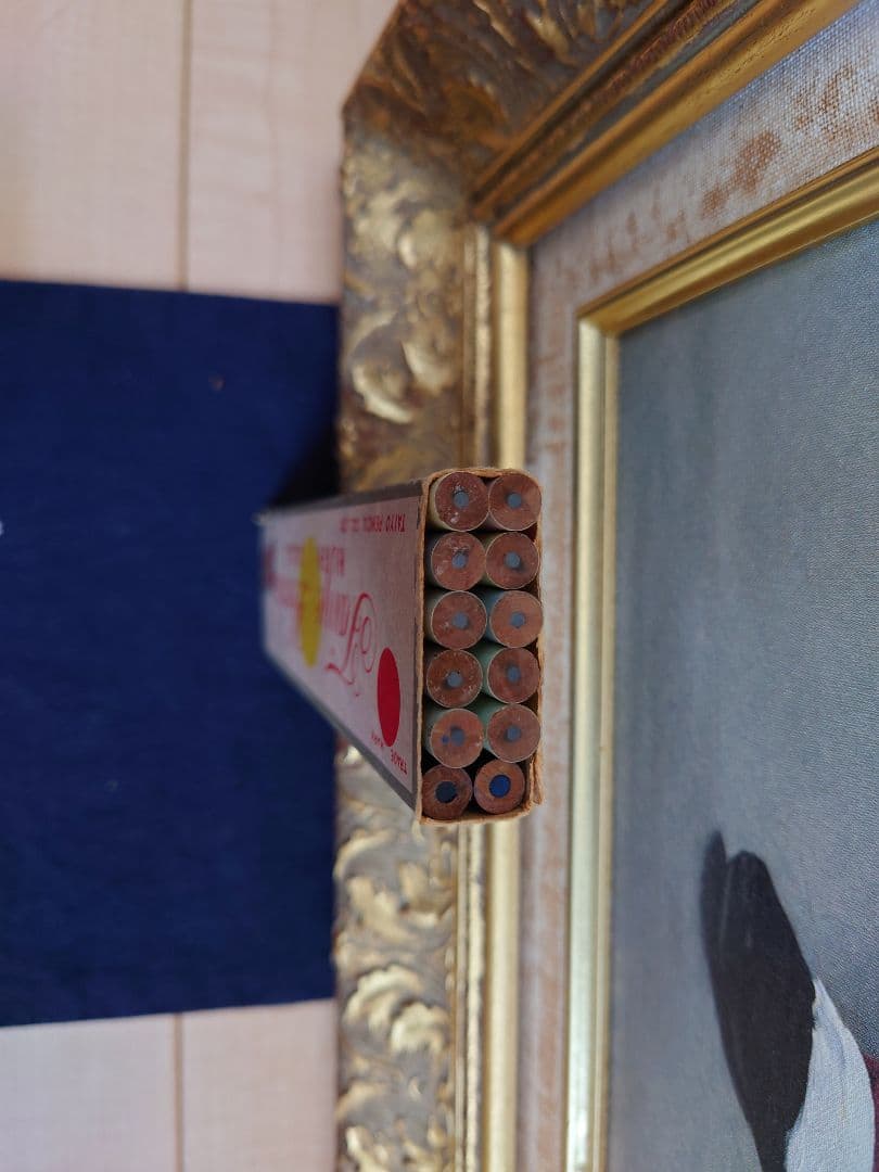 太陽鉛筆　ハイクラス　TAIYO　10本　赤青２本　昭和レトロ　激レア　入手困難