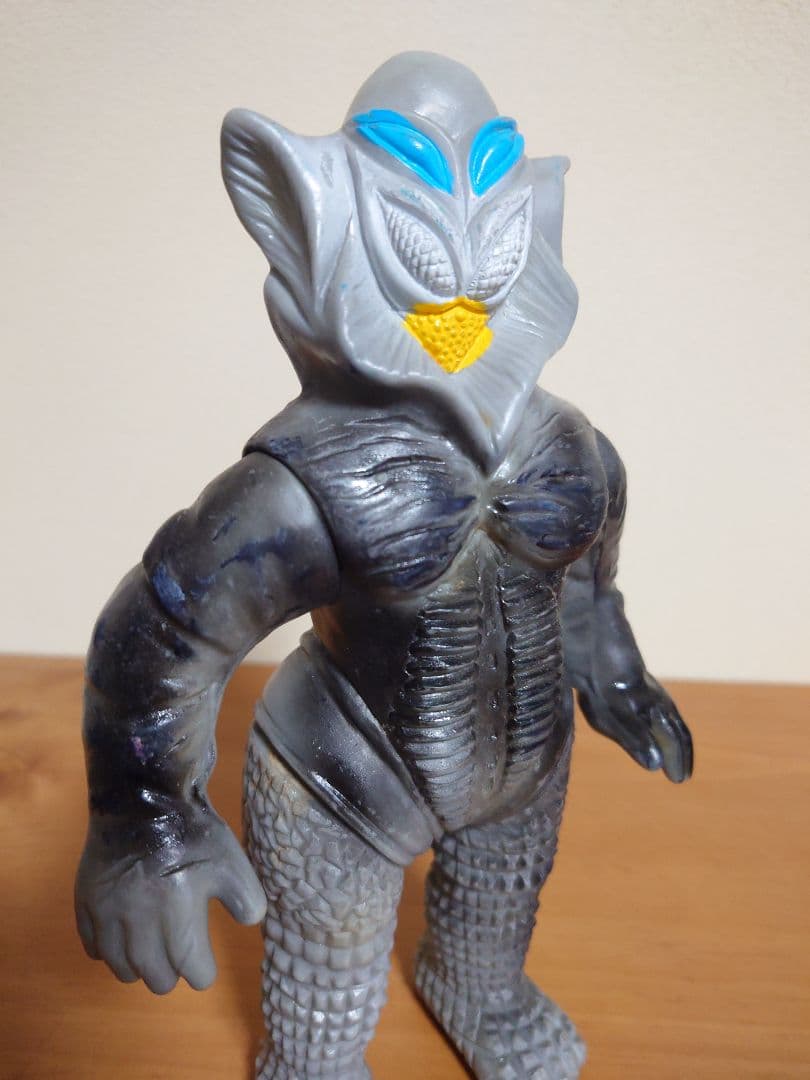 【当時もの】マルサン移行期　ソフビ　メフィラス星人　初代ウルトラマン