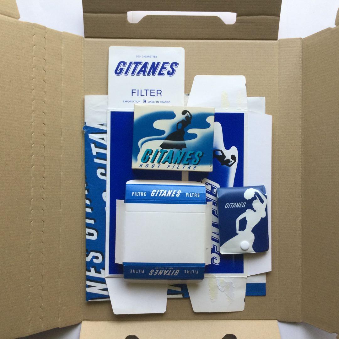 ジタン　空箱　カートンボックス空箱　ノベルティグッズ