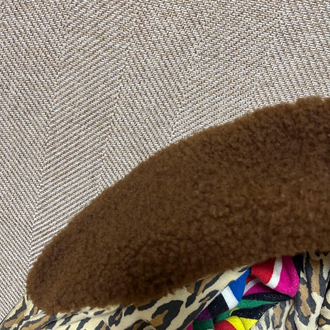 【美品】WAKOMARIA ギャングコート レザー ボア付き ライダース