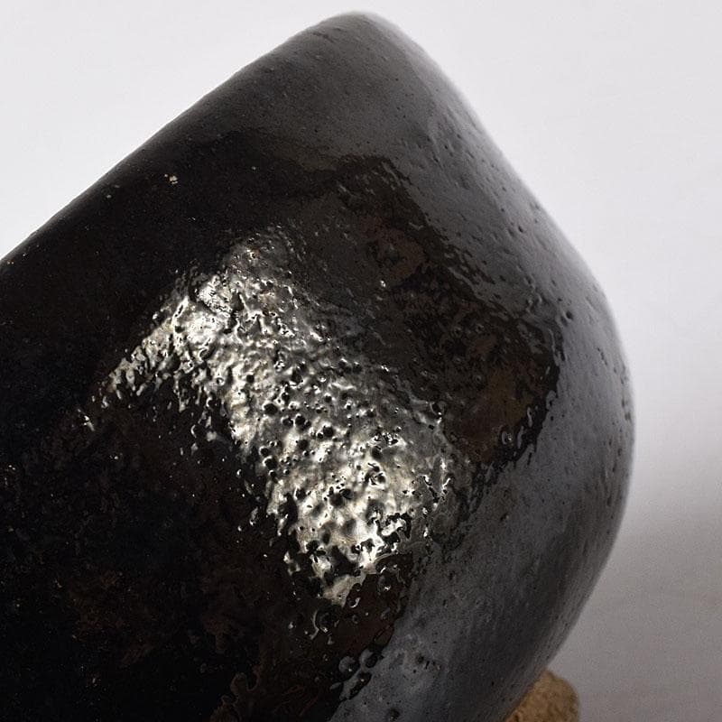 茶道具　黒楽茶碗　時代箱　V　R8499