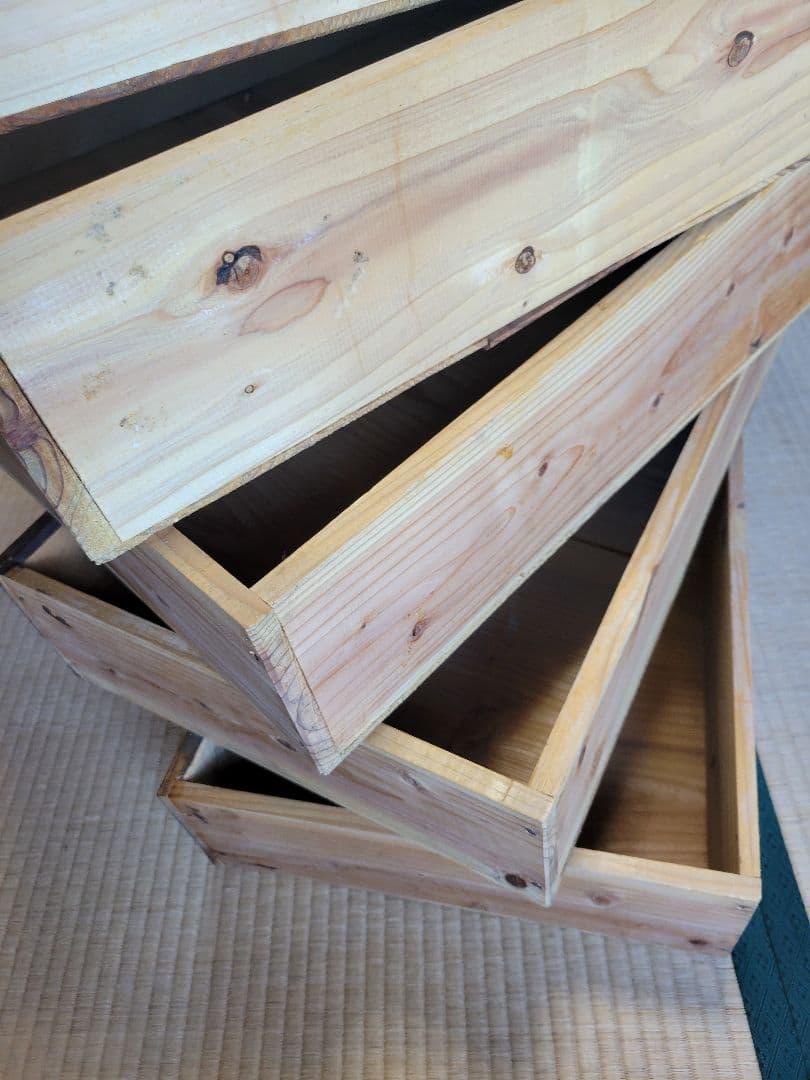 ✅訳あり/ 昭和レトロ 木製タンス 7引き出し ブラウン