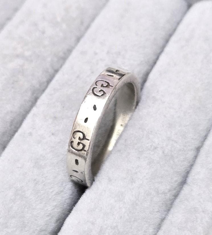 Gucci グッチ ゴーストリング　SV925　リング　14号　42828