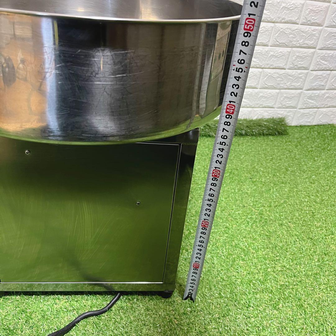 美品 わたあめ機 ステンレス製 200V 動作確認済 簡易清掃済 綿菓子棒付き