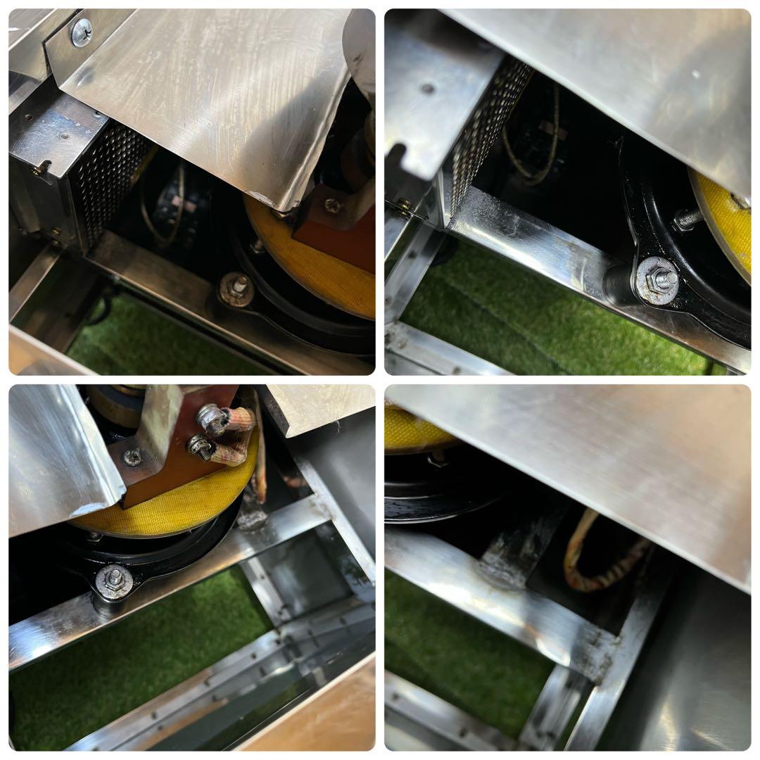 美品 わたあめ機 ステンレス製 200V 動作確認済 簡易清掃済 綿菓子棒付き