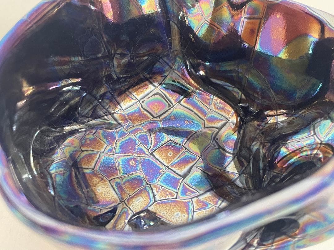 陶芸家　美術家　伊藤公象　酒器　酒杯　器　pearl blue 箱なし