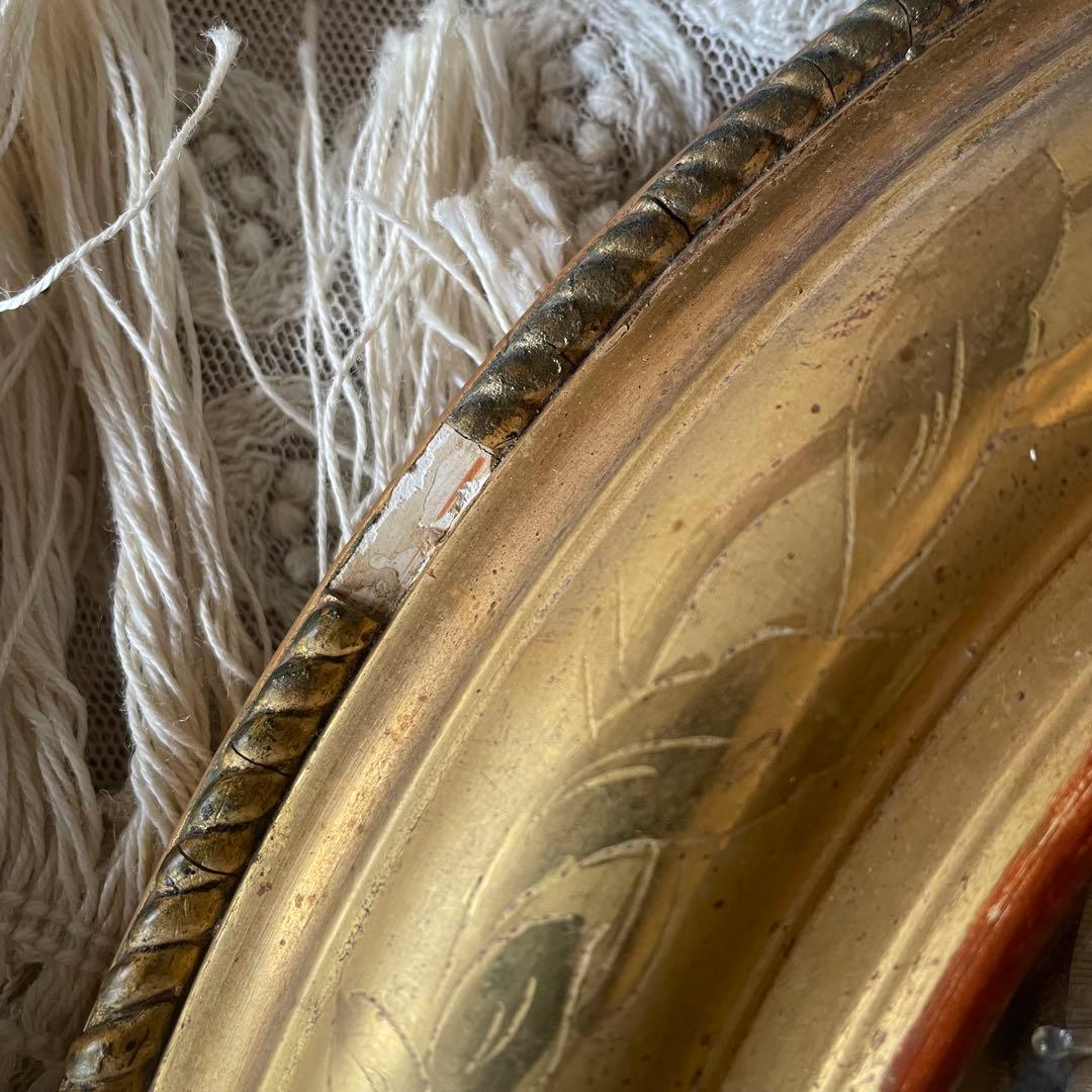 19世紀アンティークルリケール遺髪物