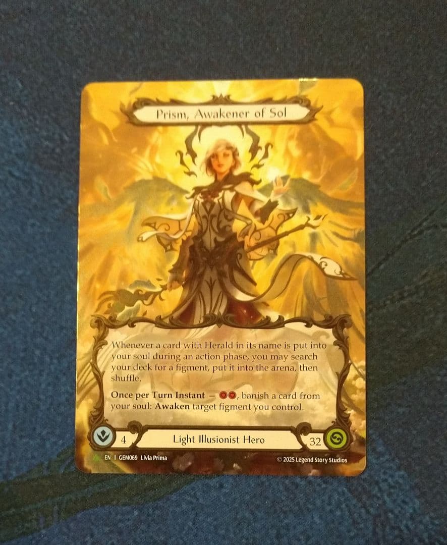 FAB Prism, Awakener of Sol GEM MCF英語版