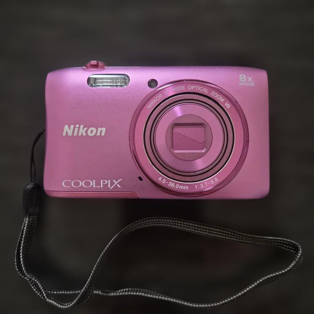 Nikon COOLPIX ピンク 8倍光学ズーム