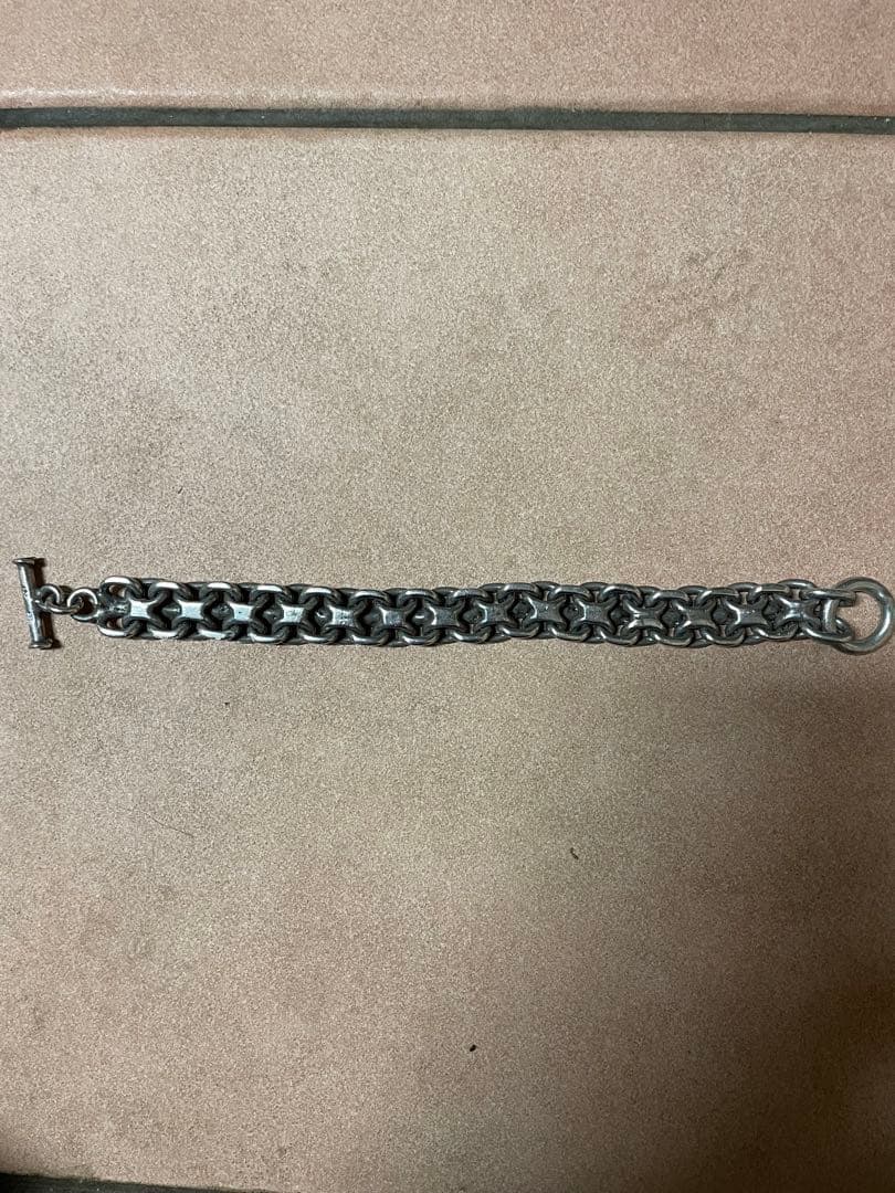 シルバーリンクチェーンブレスレット