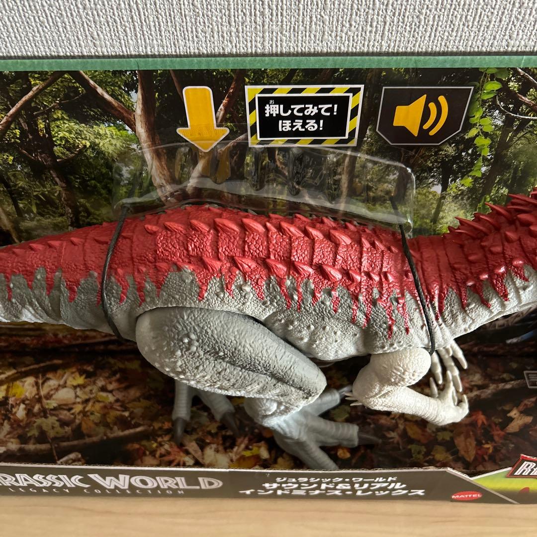 マテル ジュラシックワールド インドミナスレックス 恐竜 フィギュア トイザらス