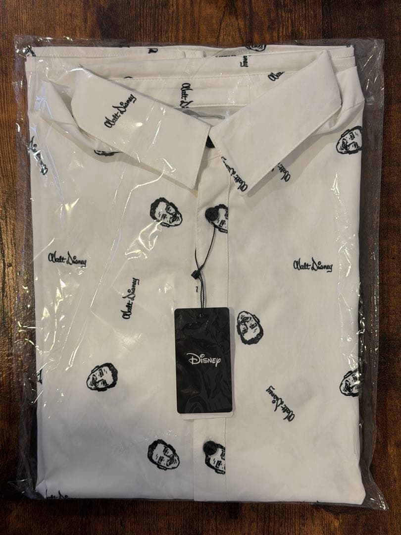新品未開封　Areeam ウォルト　総柄シャツ　ディズニーザマーケット　Ｄマケ
