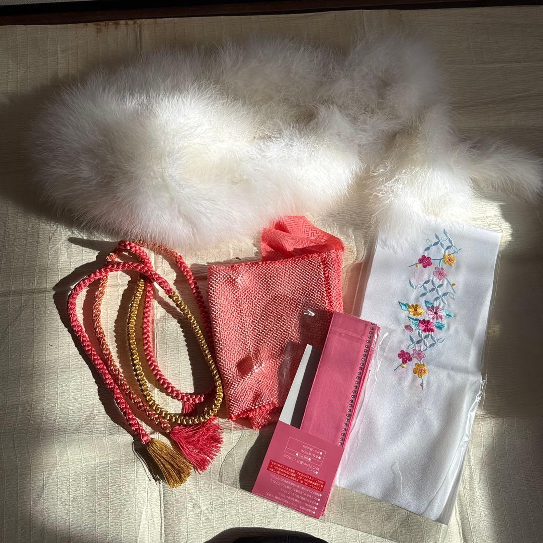 振袖フルセット　8点セット　古典柄