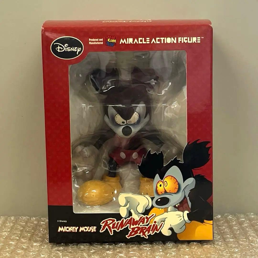 メディコムトイ ミッキーマウス ラナウェイブレイン マッドハッター フィギュア
