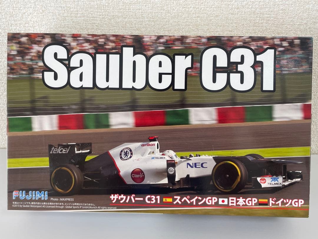 絶版 フジミ 1/20 ザウバー C31 GP20 日本/スペイン/ドイツGP