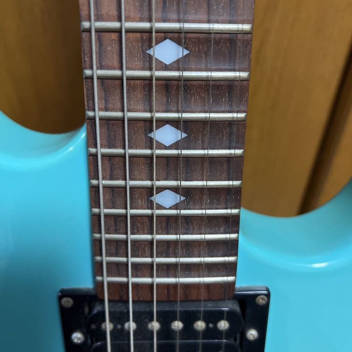 ラスト出品価格スキャロップメタルＢＣRichストラトギター ミントグリーン！！