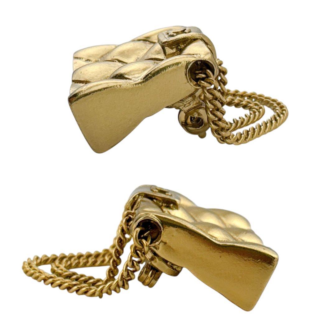 シャネル マトラッセ ココマーク ブローチ バッグモチーフ ヴィンテージ