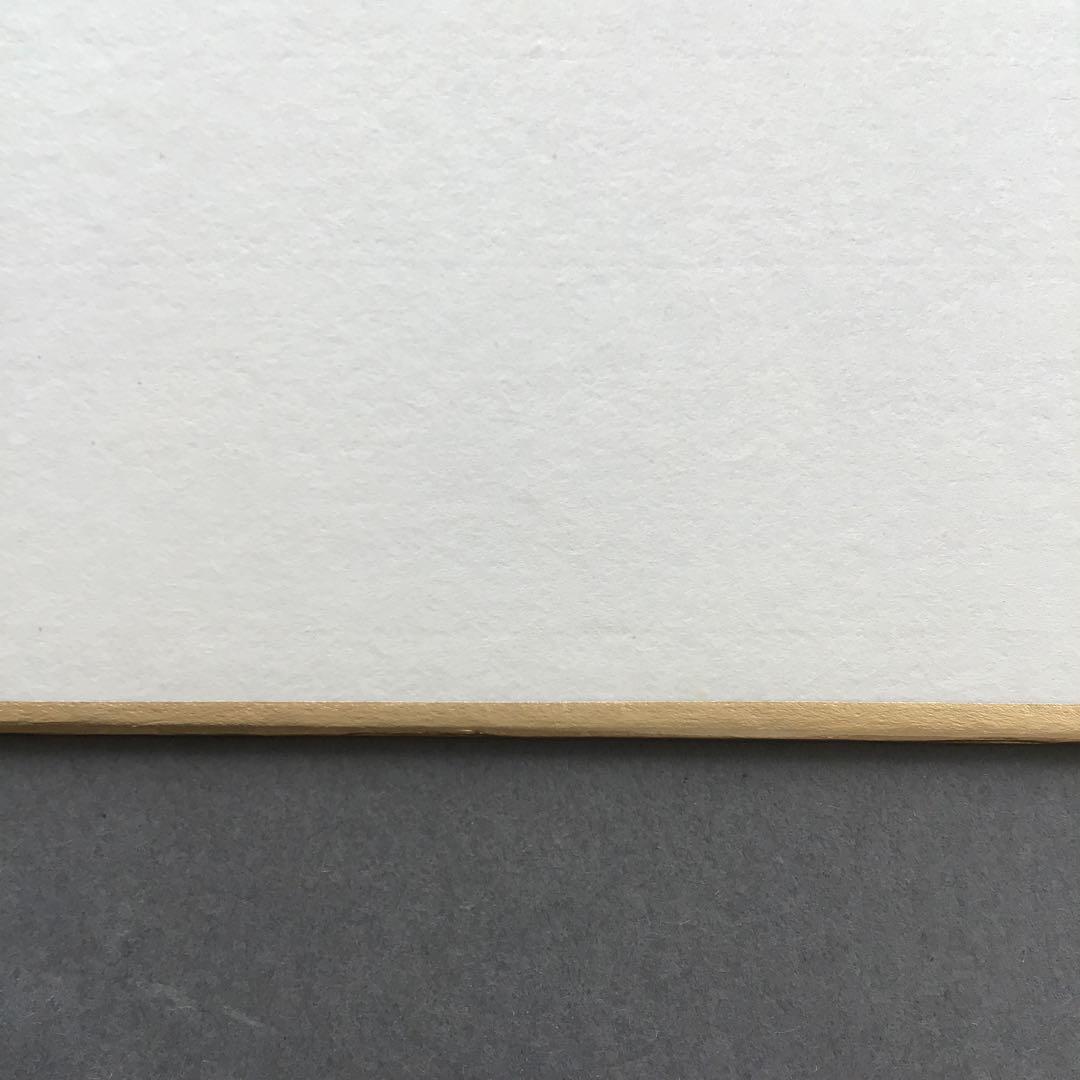 色紙　「夢」　松尾流　松尾宗倫(号:葆光斎)直筆　畳紙　配送用袋　S1033SS