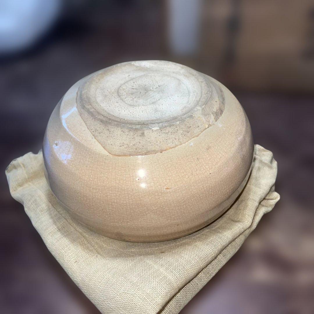 九世 坂高麗左衛門　建水　茶碗　茶道具　時代品