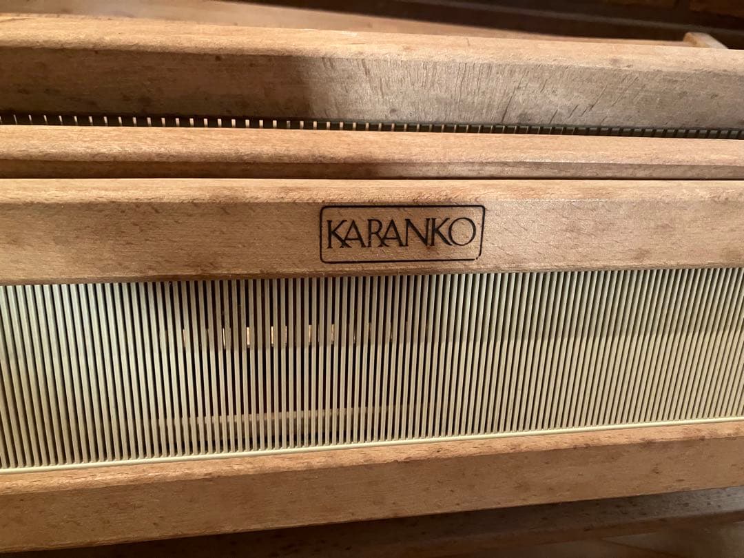 karanko カランコ　卓上　織り機　長期保管　板杼2本付　少々難あり
