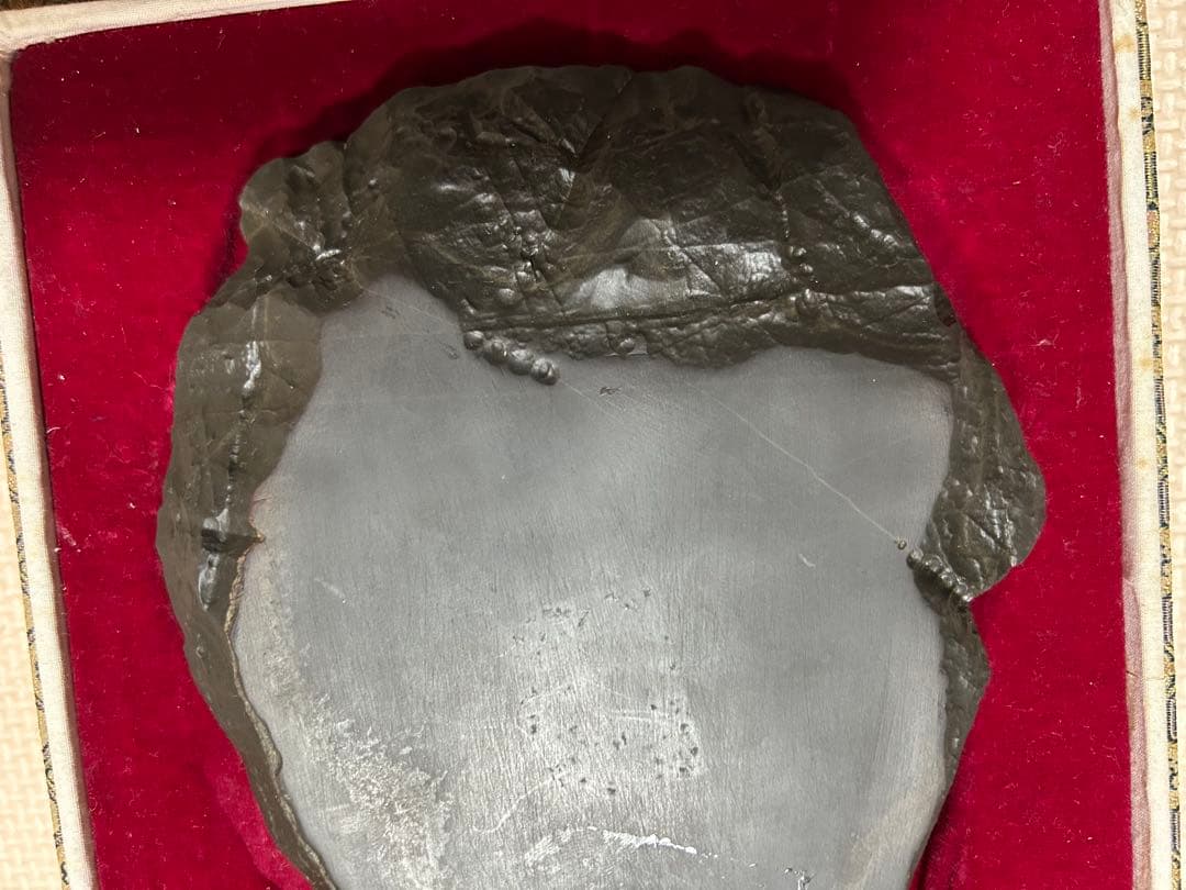 未使用 美品 徐公硯 箱付き 大きい硯 楚图南 中国美術 ビンテージ 収集品