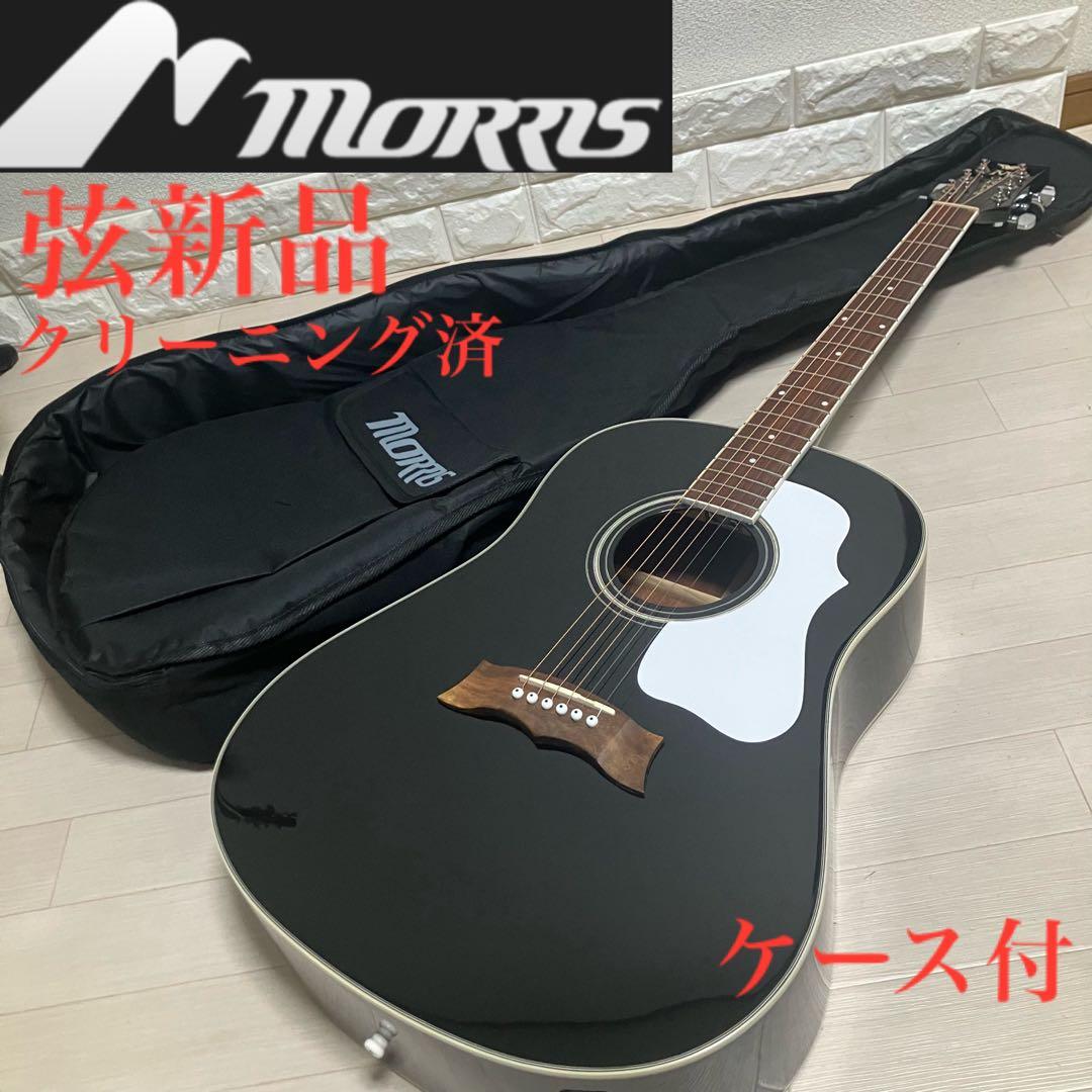 【超美品】弦新品MORRIS G-401モーリス エレアコアコースティックギター