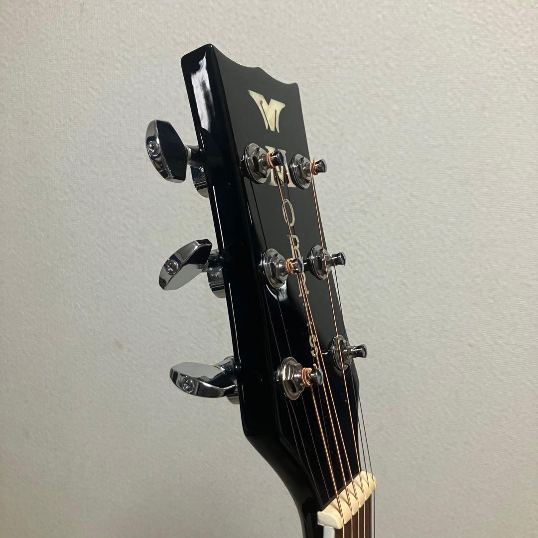 【超美品】弦新品MORRIS G-401モーリス エレアコアコースティックギター