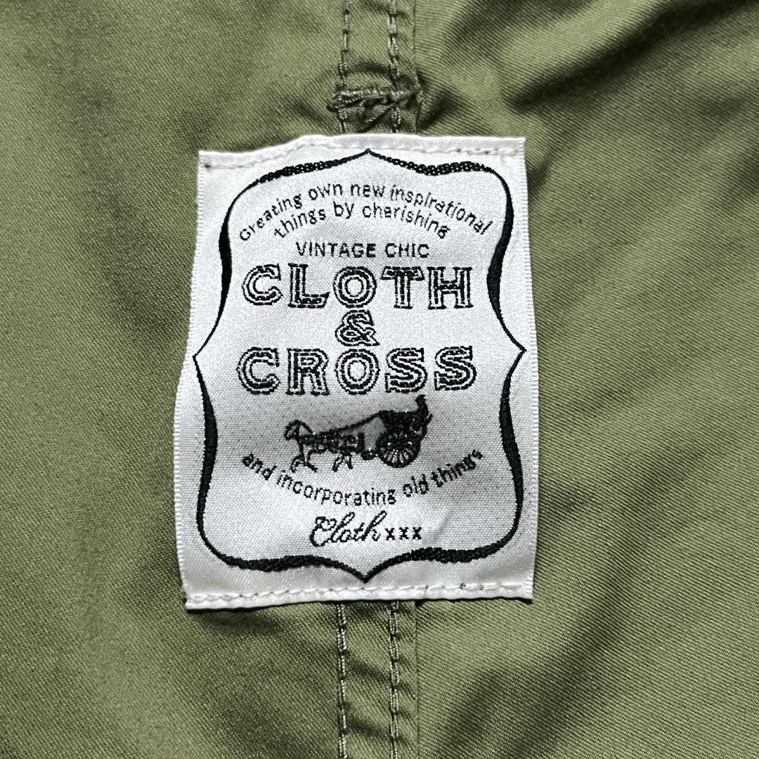 美品 CLOTH&CROSS ハグオーワー チノパン ストレッチ ベイカーパンツ