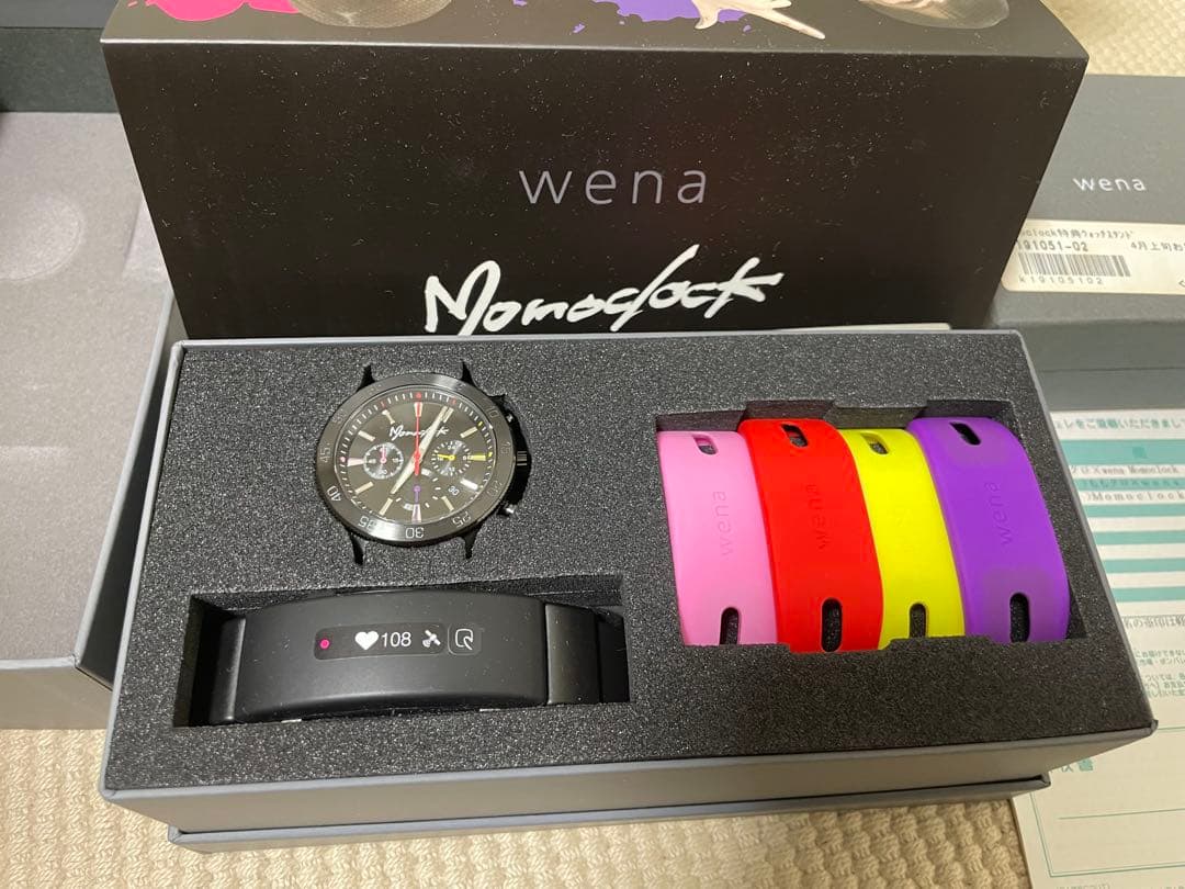 【新品】ももクロ ポシュレ wena スマートウォッチ Momoclock