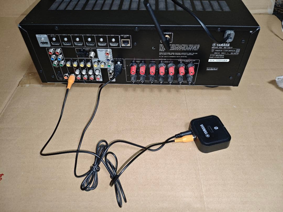 Yamaha RX-V577 AVアンプ　別売りBluetoothレシーバー付