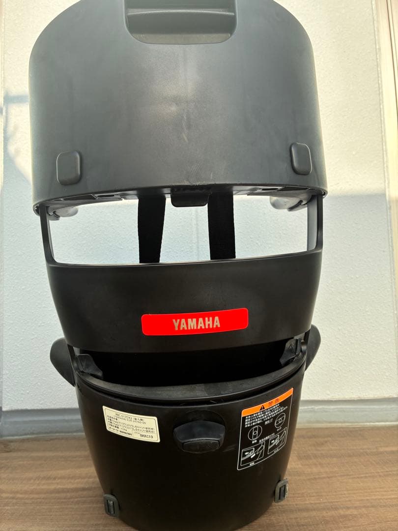 【美品】OGK　RBC-017DX2　自転車チャイルドシート　後ろ　レインカバー