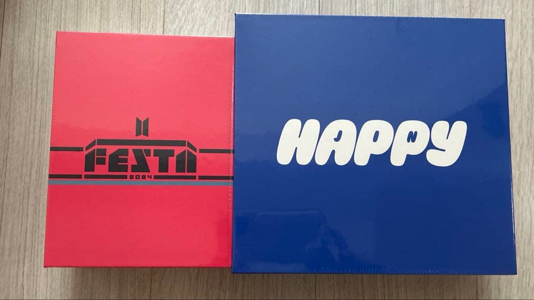 【貴重】【新品未開封】BTS JIN 会場特典 FESTA & HAPPY