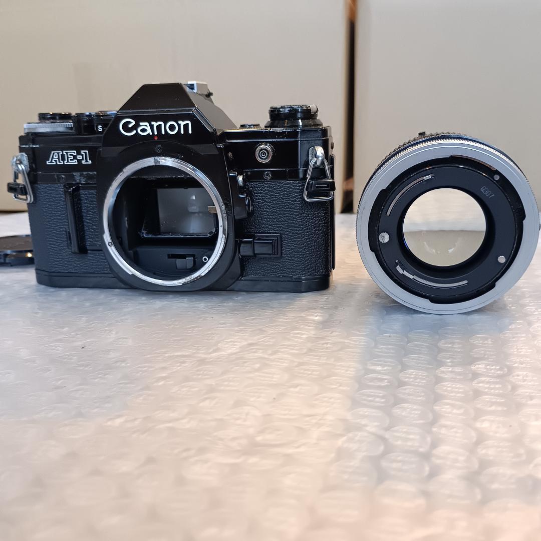 Canon A-1 & AE-1 フィルム一眼レフカメラセット ジャンク出品