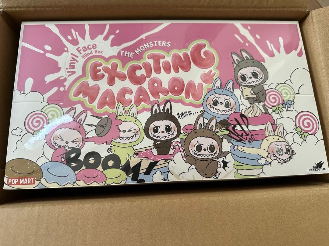 POPMART THE MONSTERS Exciting Macaronラブブ